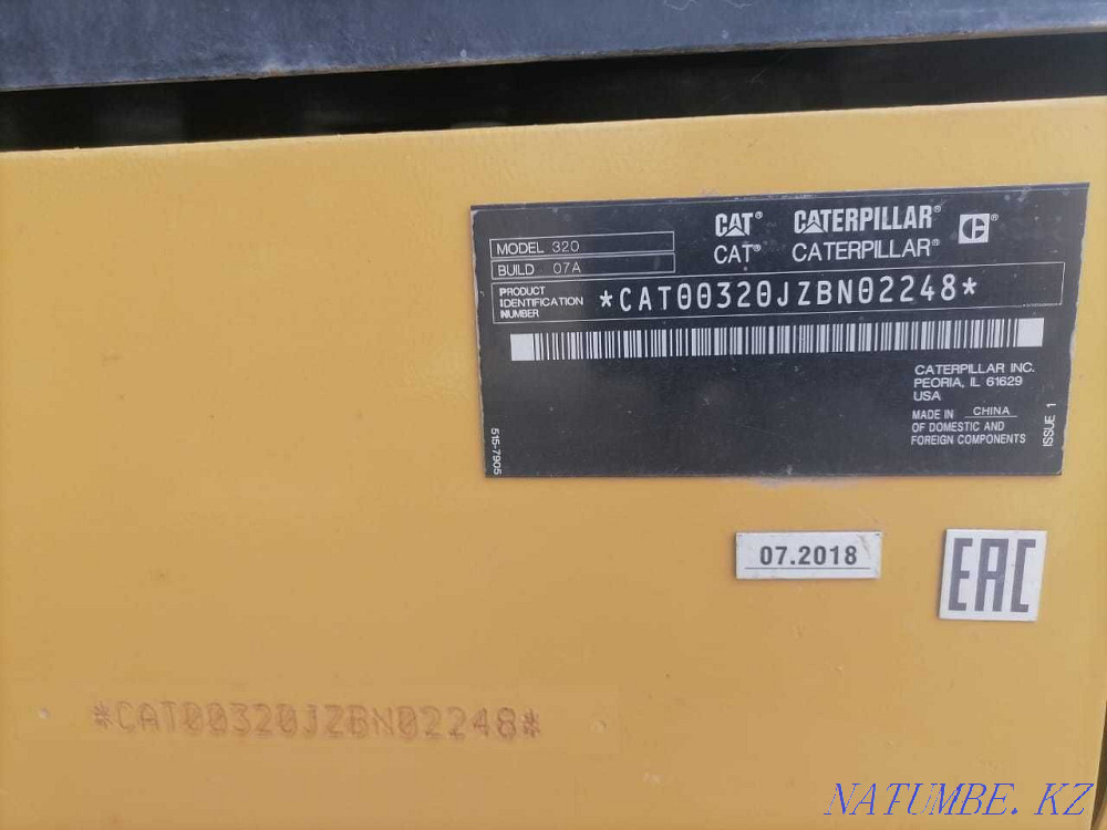 БУ Экскаватор гусеничный Cat 320 NGH Алматы - изображение 7