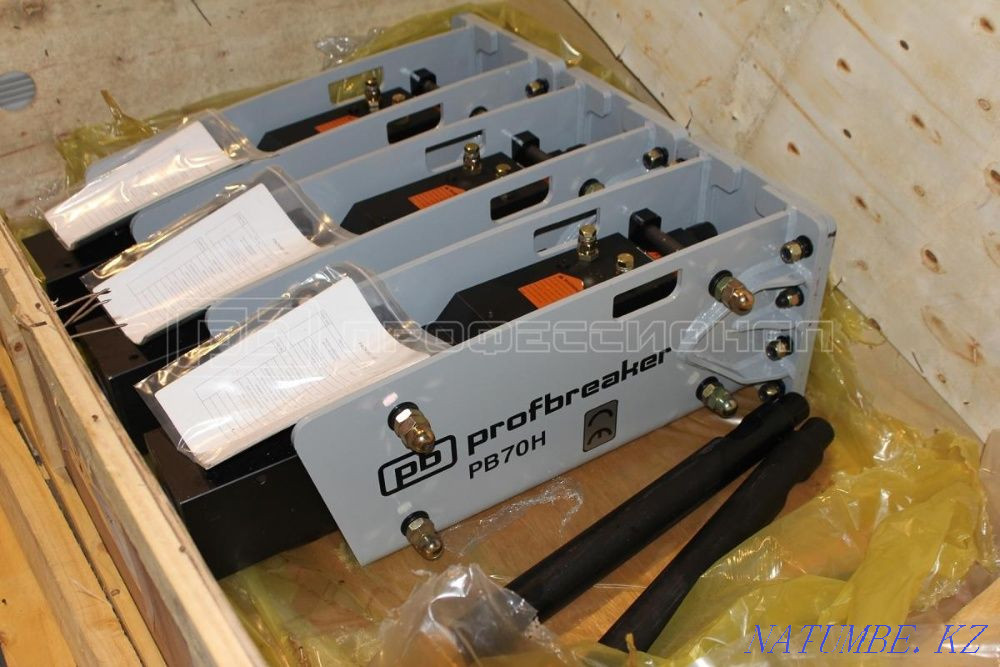 Гидромолот на экскаватор-погрузчик Caterpillar 422, 428, 432, 434, 444 Актобе - изображение 2