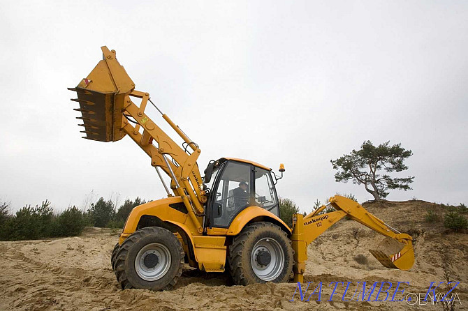 Backhoe loader 3in1 in Astana, Quality assurance, Good reviews Astana - photo 2