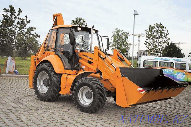 Backhoe loader 3in1 in Astana, Quality assurance, Good reviews Astana - photo 3