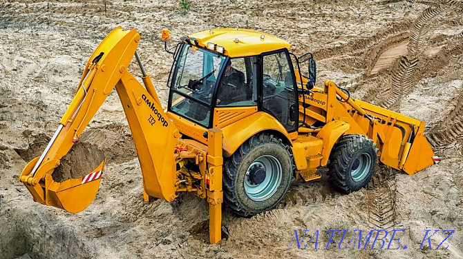Backhoe loader 3in1 in Astana, Quality assurance, Good reviews Astana - photo 5