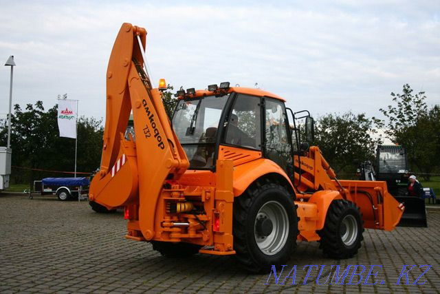 Backhoe loader 3in1 in Astana, Quality assurance, Good reviews Astana - photo 1