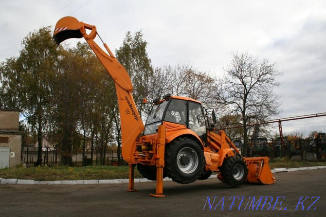 Backhoe loader 3in1 in Astana, Quality assurance, Good reviews Astana - photo 4