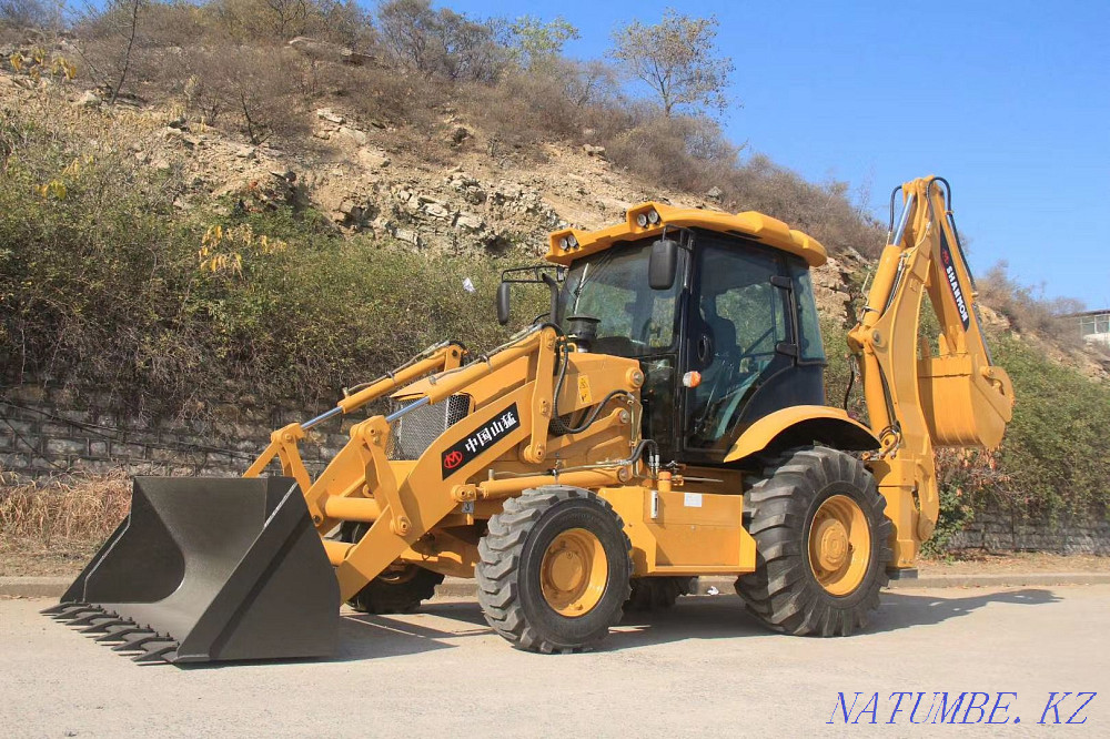 Экскаватор-погрузчик Shanmon SAM388 Алматы - изображение 1