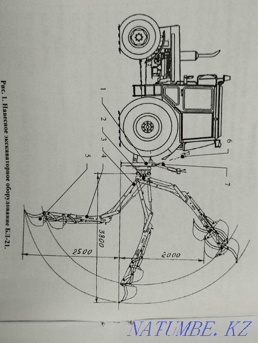 Монтаждалған шағын экскаватор BL-21  Астана - изображение 3