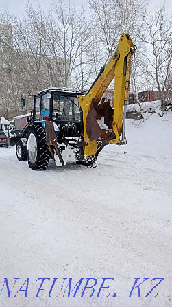 Tractor backhoe loader MTZ  - photo 2