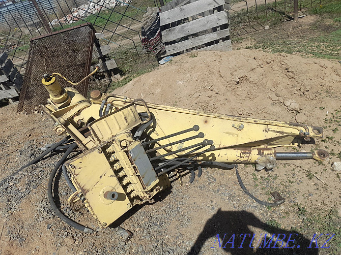 Installation of excavator on μsm 800 Astana - photo 2