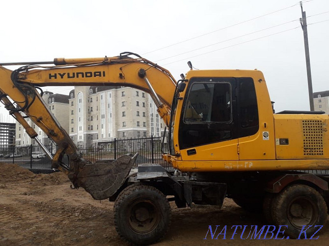 Excavator Wheel Hyundai 1400 for rent Astana - photo 1