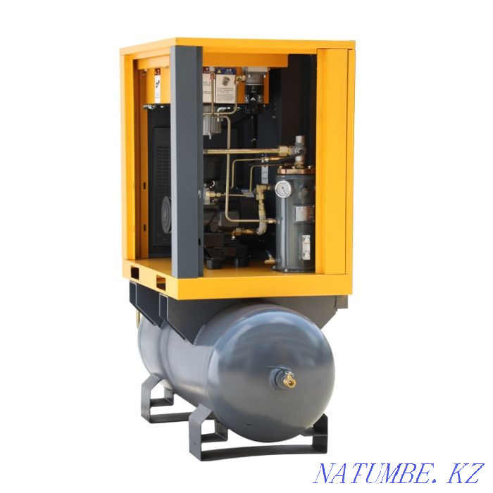 Винтовой компрессор APB-10A-500 на ресивере Шымкент - изображение 3