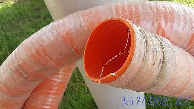 Corrugated PVC hose 100 mm. for a vacuum truck Astana - photo 3