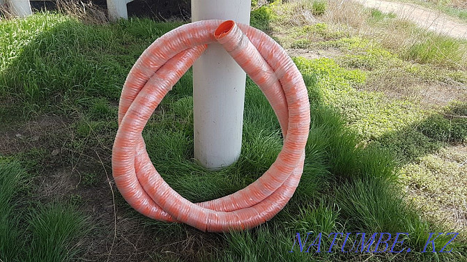 Corrugated PVC hose 100 mm. for a vacuum truck Astana - photo 1