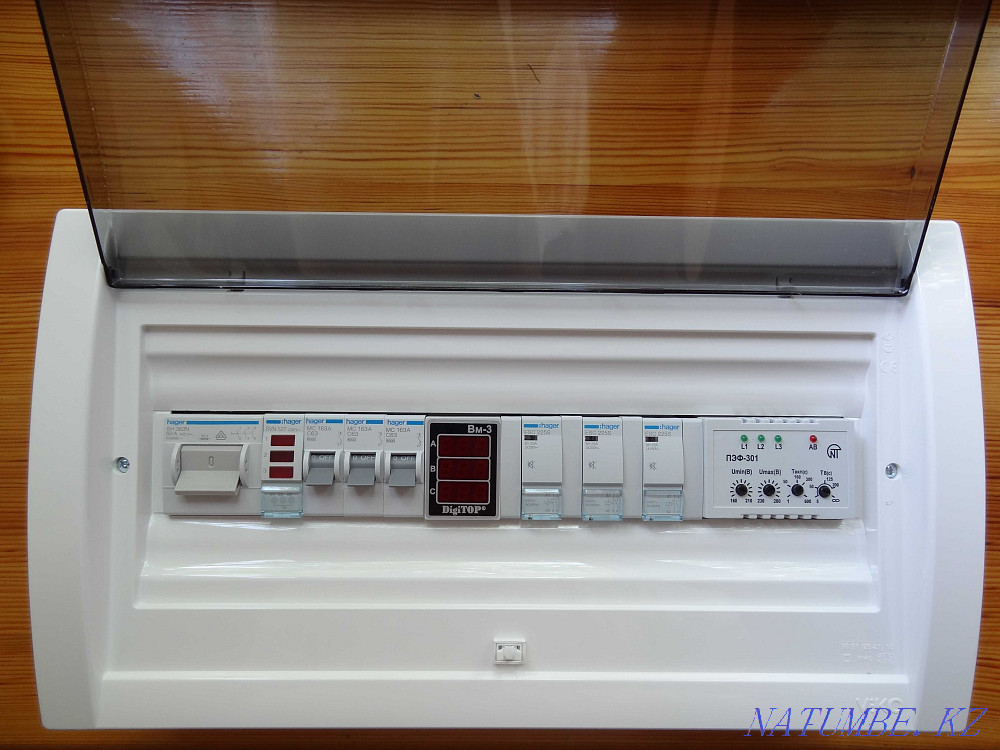 Автоматты RCD контакторлар HAGER жабдықтары  Қарағанды - изображение 1