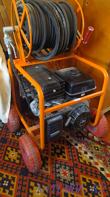 Аппарат высокого давления автомойка для прочистки канализационных труб Шымкент - изображение 1