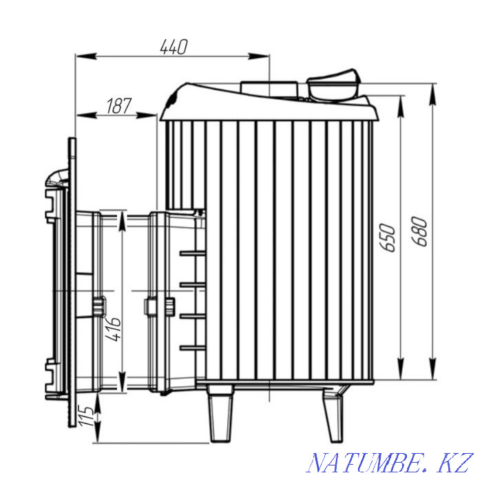 Банная печь "Атмосфера" Караганда - изображение 3
