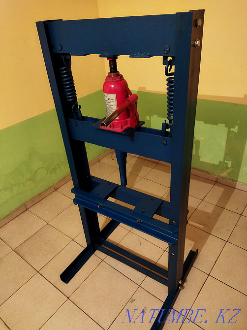 Сатуға арналған пресс 20 т күші бар, сіз көріп тұрған фотода просс толығымен жиналмалы.  Алматы - изображение 1