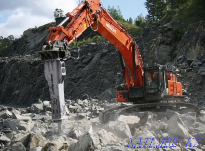 Hydraulic hammers for excavators and backhoe loaders. Astana - photo 1