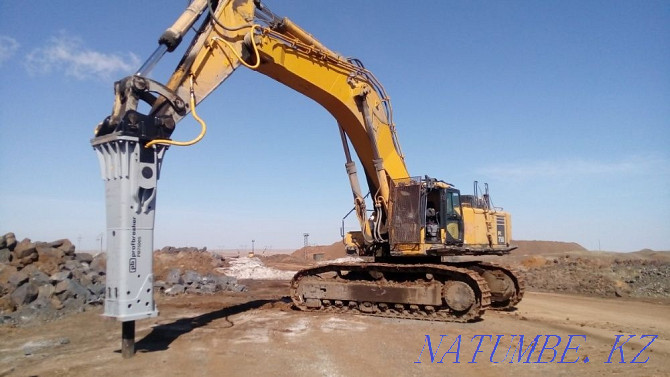Hydraulic hammer for Hitachi, Hyundai, Komatsu, Cat, Volvo, JCB, Hidromek, Doosan. Shymkent - photo 1