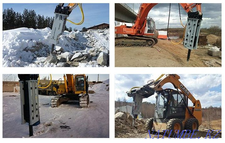 Гидромолот для спецтехники. Усть-Каменогорск - изображение 1