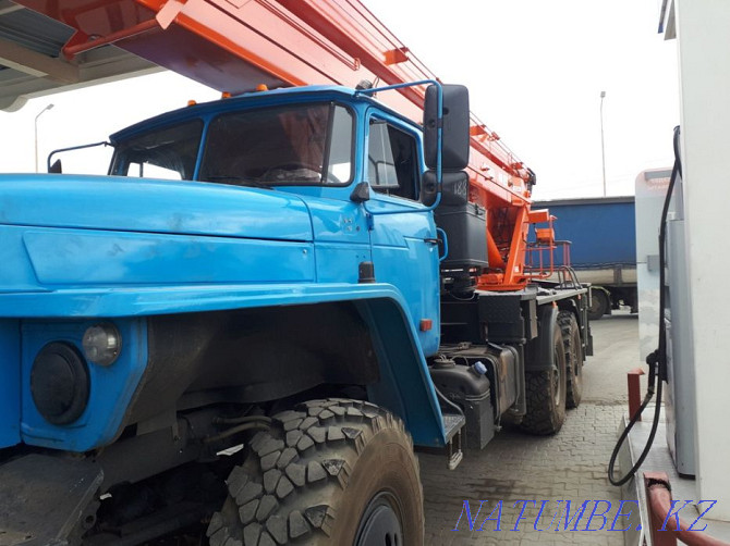 Aerial platform (auto-hydraulic lift) Ural, Kamaz, 28 meters Shymkent - photo 5