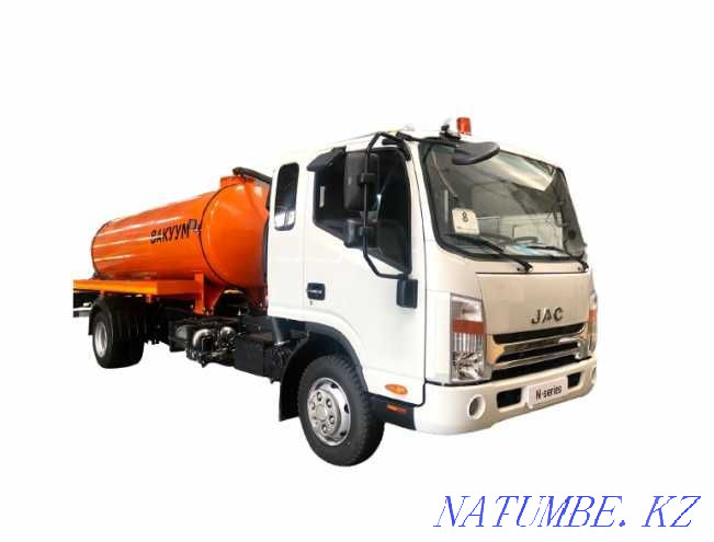 Автоцистерна вакуумная МВ-4,5 на шасси JAC N80 Алматы - изображение 3