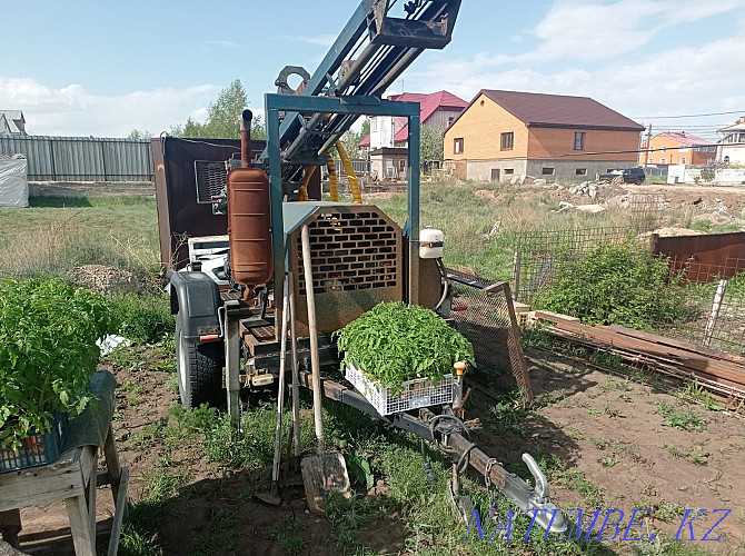 Drilling rig based on a light trailer Karagandy - photo 1
