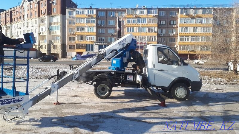 Aerial platform (auto-hydraulic lift) GAZelle, 12-14-18 meters Aqtobe - photo 2