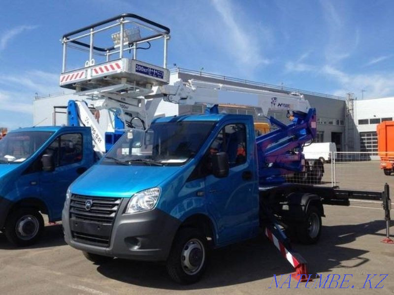Aerial platform (auto-hydraulic lift) GAZelle, 12-14-18 meters Aqtobe - photo 1
