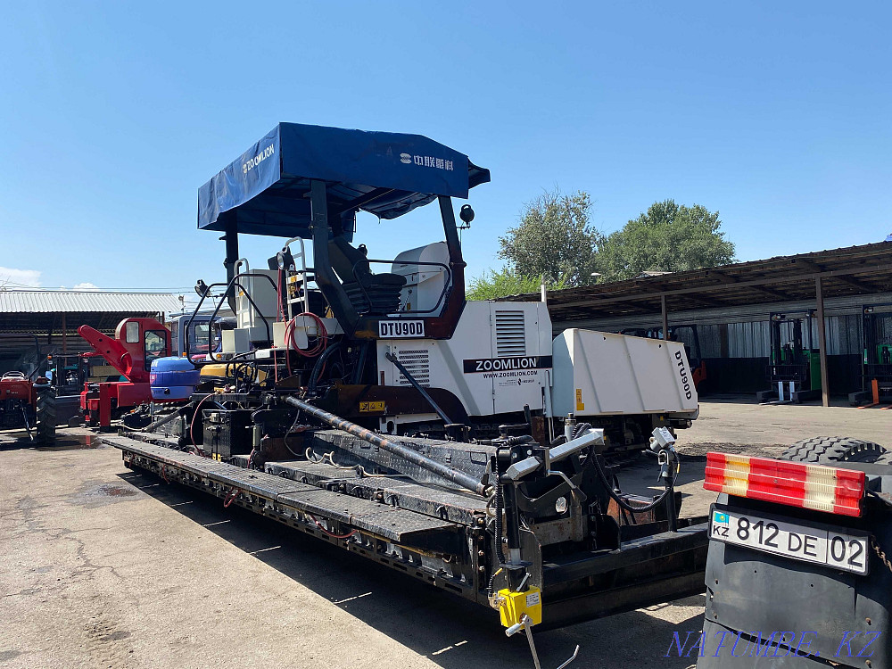 Асфальтоукладчик ZOOMLION DTU90D Алматы - изображение 3