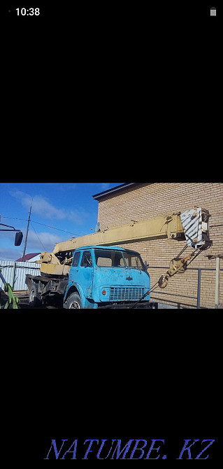 I sell the truck crane Maz 5334 g.p. 12.5 t, boom reach 14.5 m Ust-Kamenogorsk - photo 1