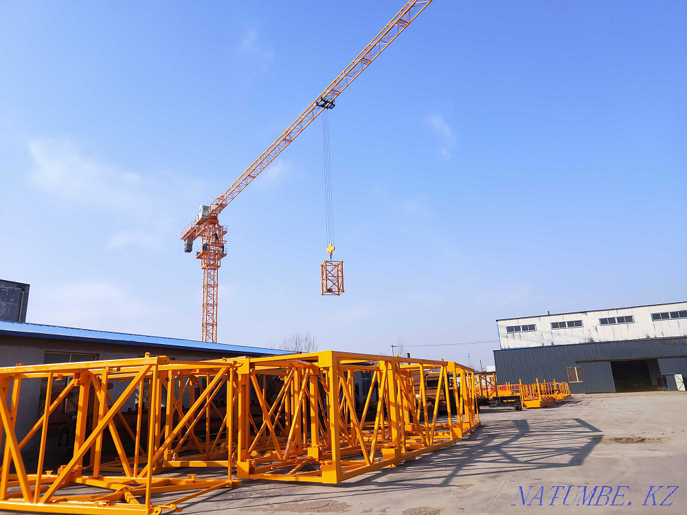 New tower crane QTZ63-6t. 2021 Almaty - photo 1