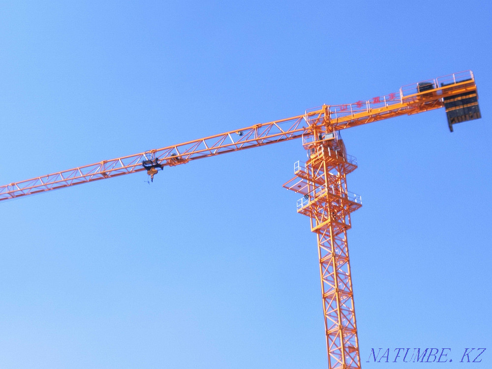 New tower crane QTZ63-6t. 2021 Almaty - photo 2