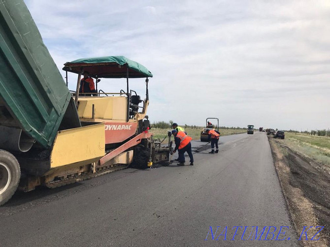 Asphalt Asphalting landscaping trawl Aqtobe - photo 5