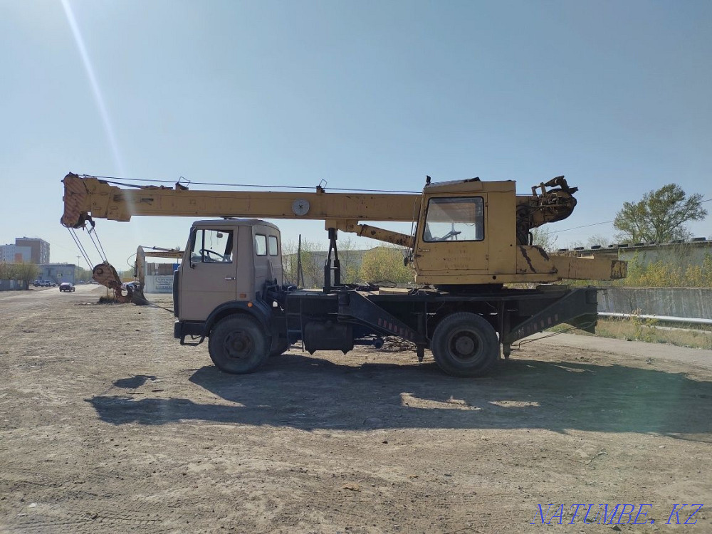 Продам автокран машека на базе маза Валиханово - изображение 2