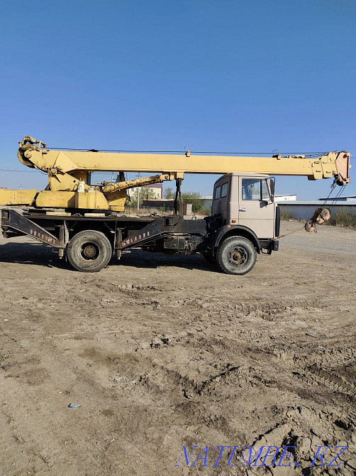 Продам автокран машека на базе маза Валиханово - изображение 3