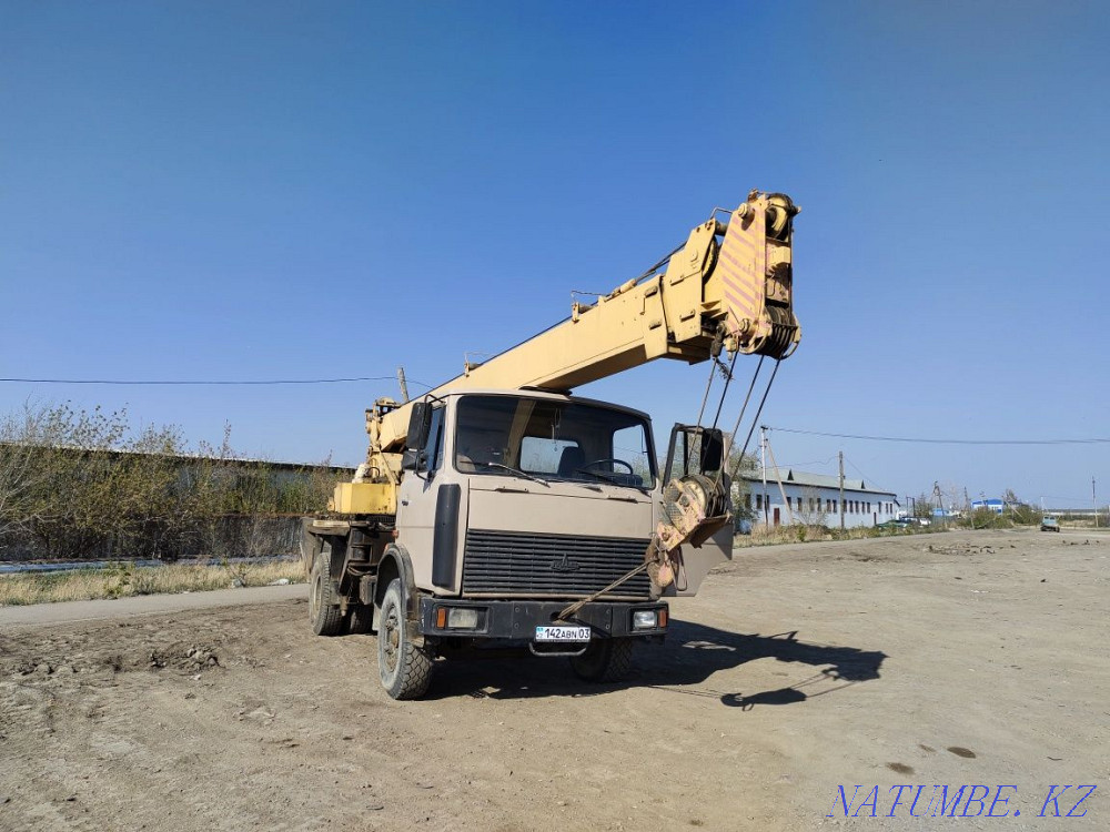 Продам автокран машека на базе маза Валиханово - изображение 4