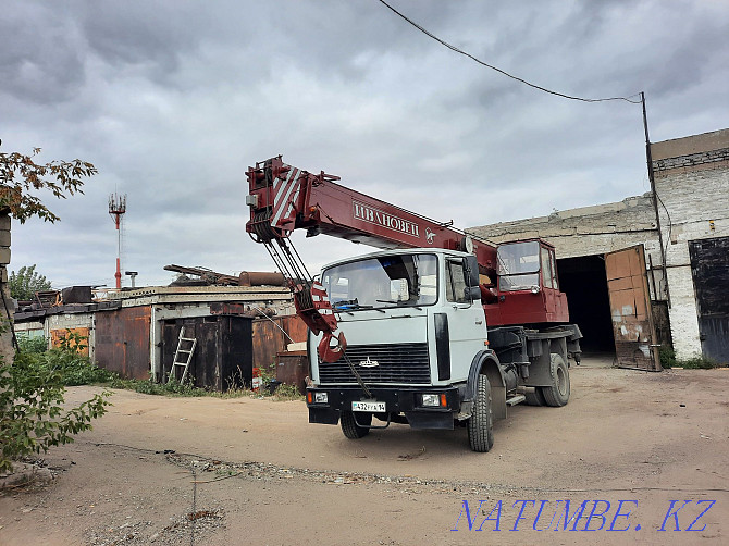 I will sell the truck crane Ivanovets 17 t / p 14 m 2000 perfect condition Pavlodar - photo 1