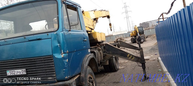 I will sell the truck crane KS MAZ 16m Temirtau - photo 3