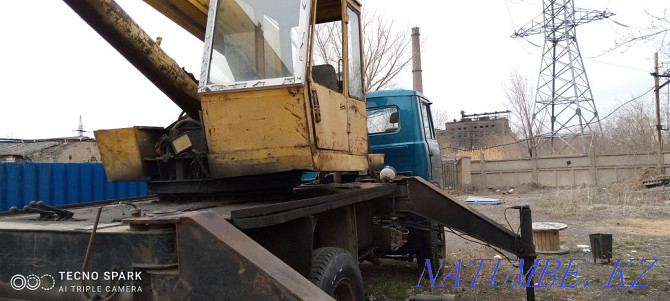 I will sell the truck crane KS MAZ 16m Temirtau - photo 1