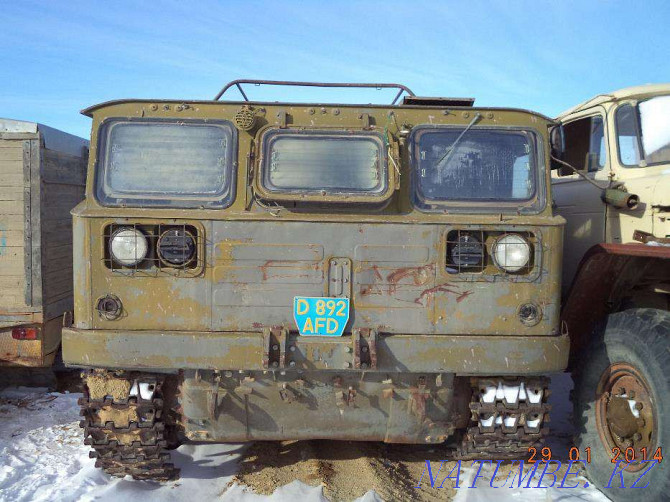 I will sell the all-terrain vehicle - the caterpillar transporter (tractor) ATS-59.  - photo 1