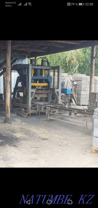 Plant for the production of sand blocks, curb  - photo 2