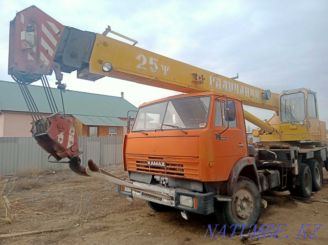 truck crane Galician 25 tons in excellent condition Aqtobe - photo 7