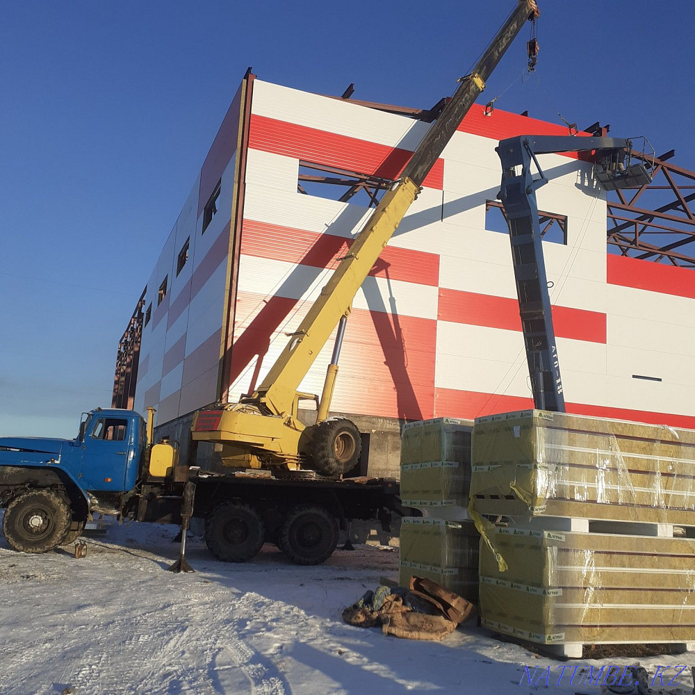 Услуги авкран ивановец вилет 18метр 16тонна вездеход стаж работа 18лет Актобе - изображение 1