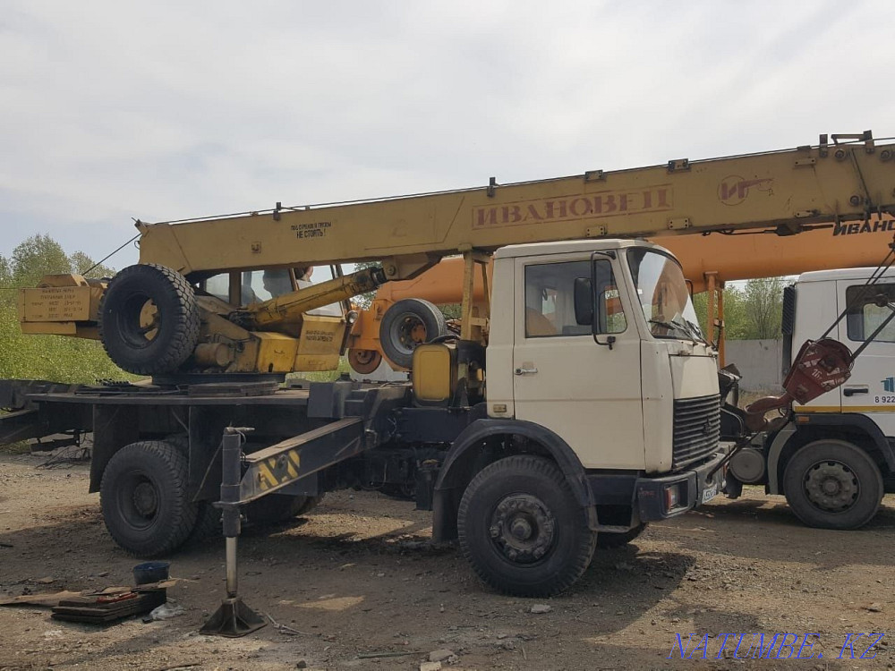 Автокран маз 16 тонник Нуркен - изображение 1