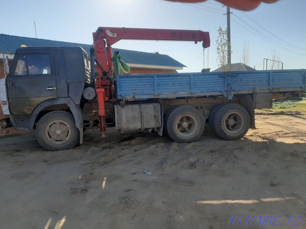 Продам манипулятор на базе КаМАЗ. Актобе - изображение 1