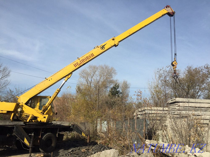 I will sell the truck crane Ivanovets 14tn on the basis of MAZ Pavlodar - photo 4