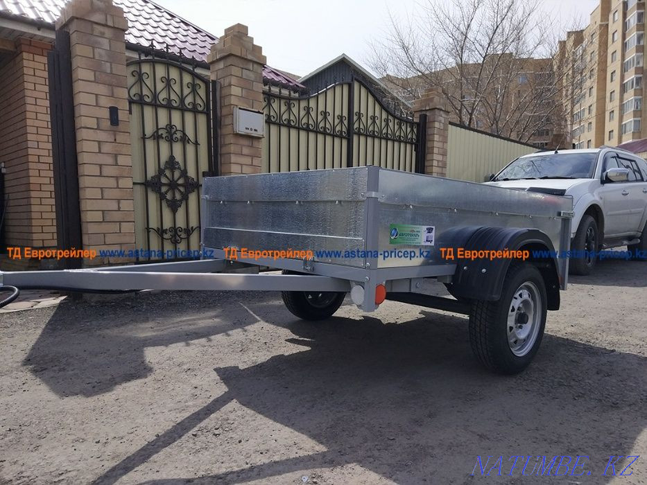 Light trailer "TD Eurotrailer" 1.9*1.25 m. Astana - photo 4