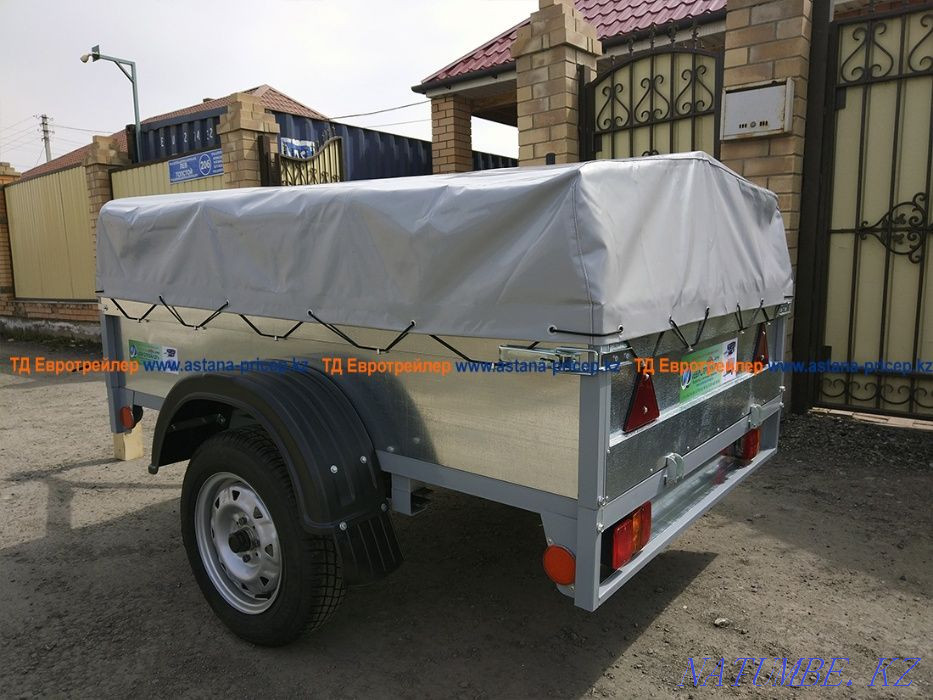 Light trailer "TD Eurotrailer" 1.9*1.25 m. Astana - photo 5