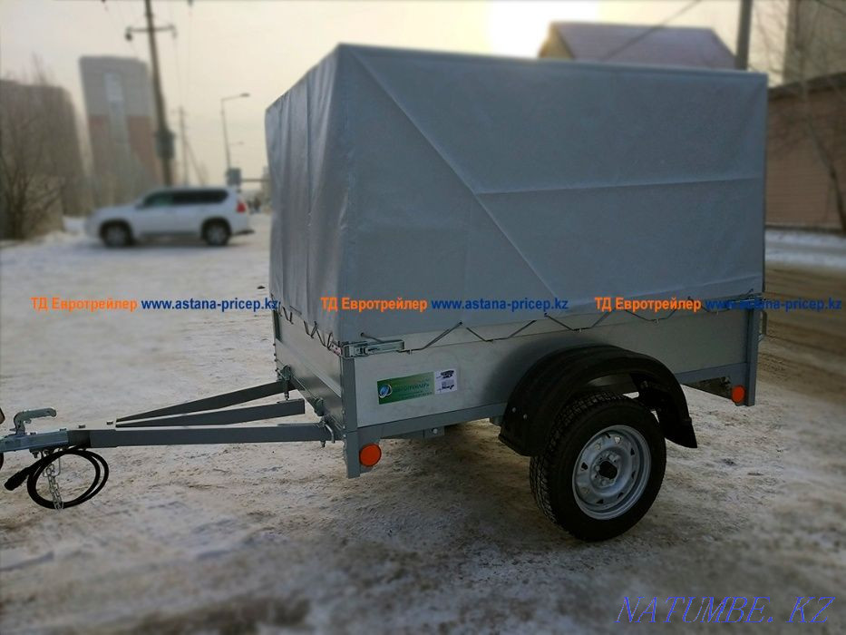 Light trailer "TD Eurotrailer" 1.9*1.25 m. Astana - photo 7