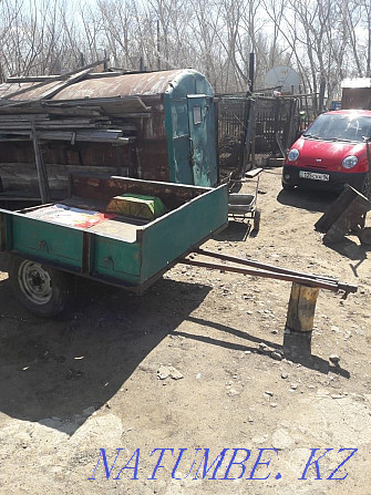 Car trailer made of metal USSR  - photo 1