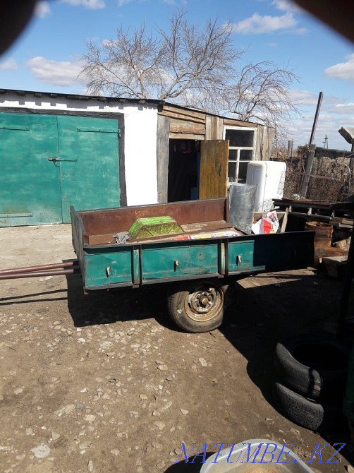 Car trailer made of metal USSR  - photo 2